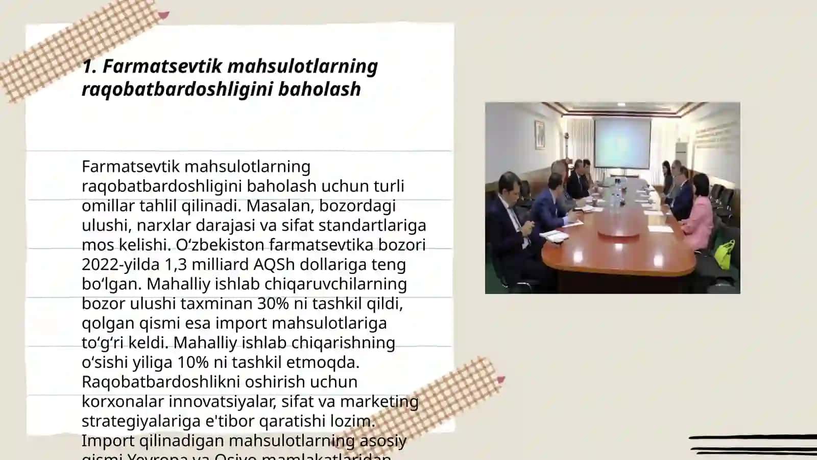 Farmatsevtik bozorni tahlil qilish usullari 3