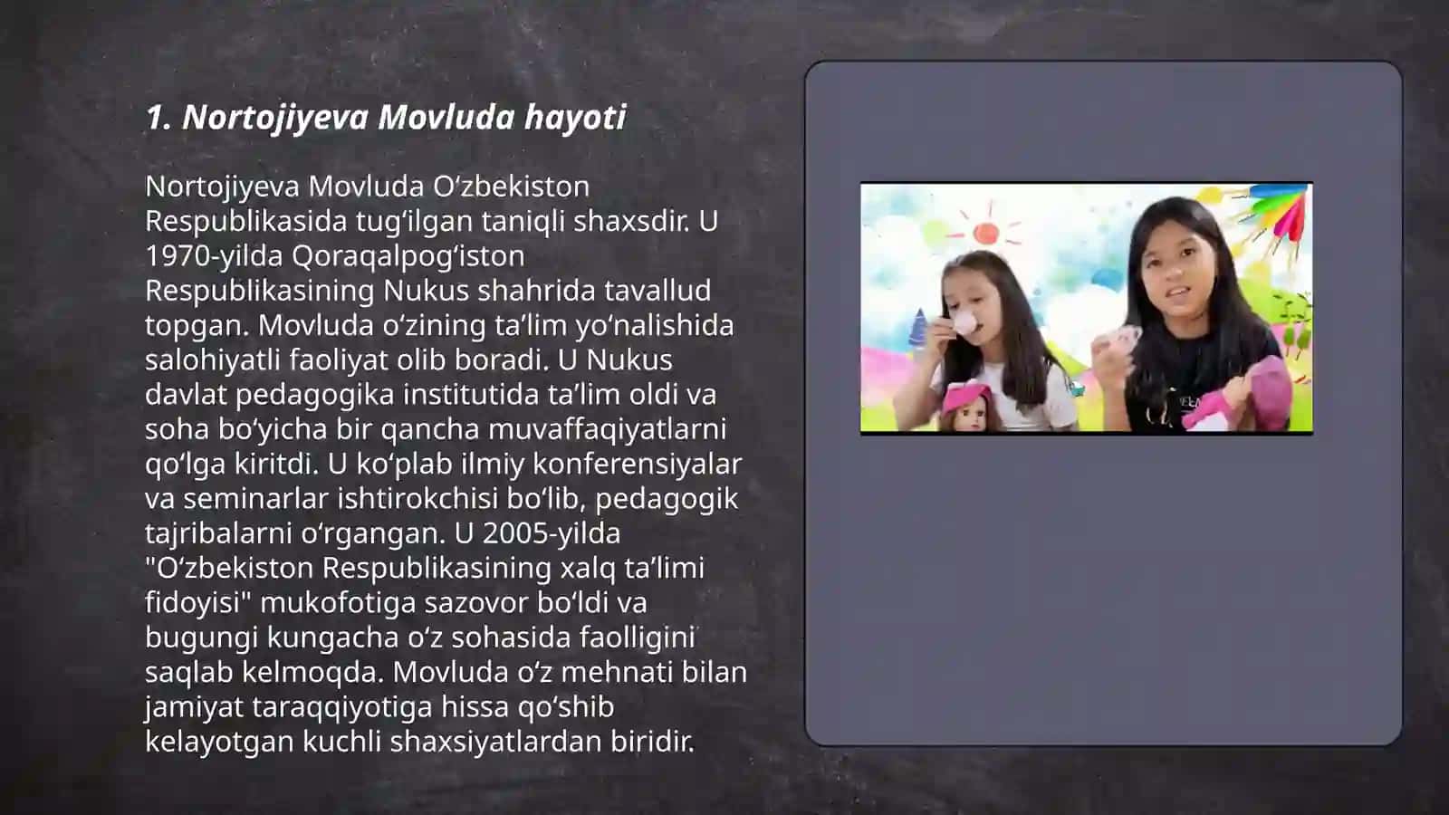 Nortojiyeva Movluda 3