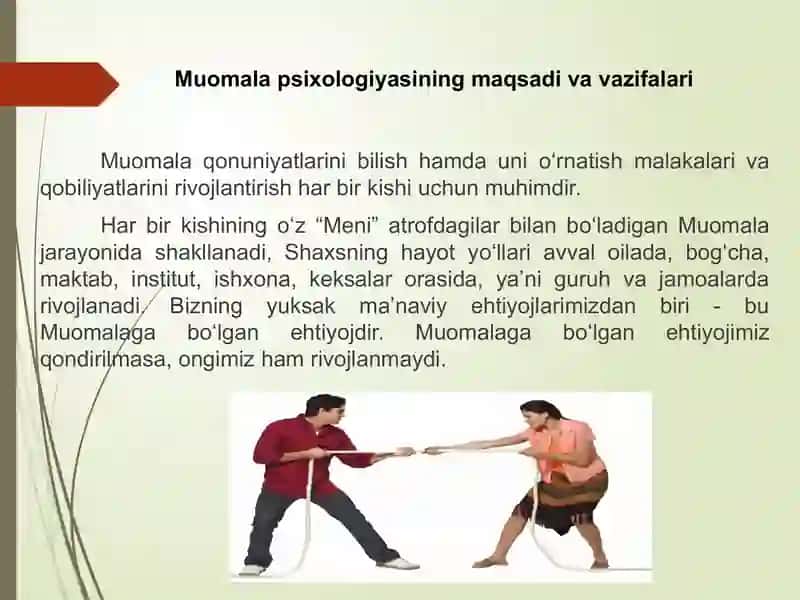 Muomala psixologiyasi 3