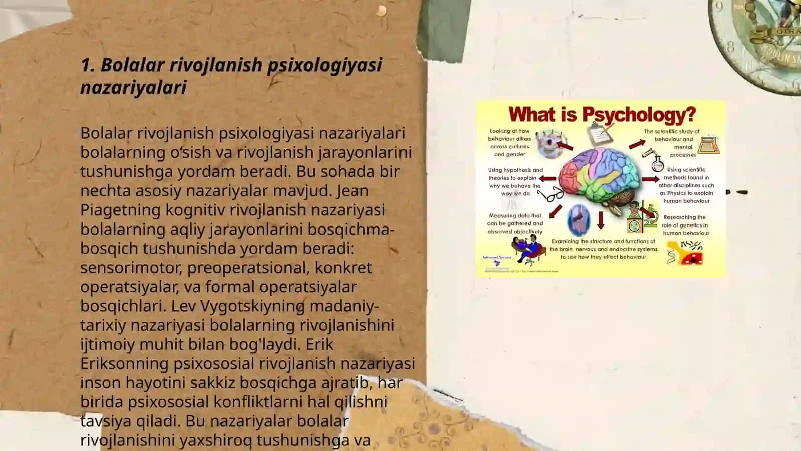 Bolalarni psixologiyaga oid ilmi tadqiqiqodlar va nazariyalar 3