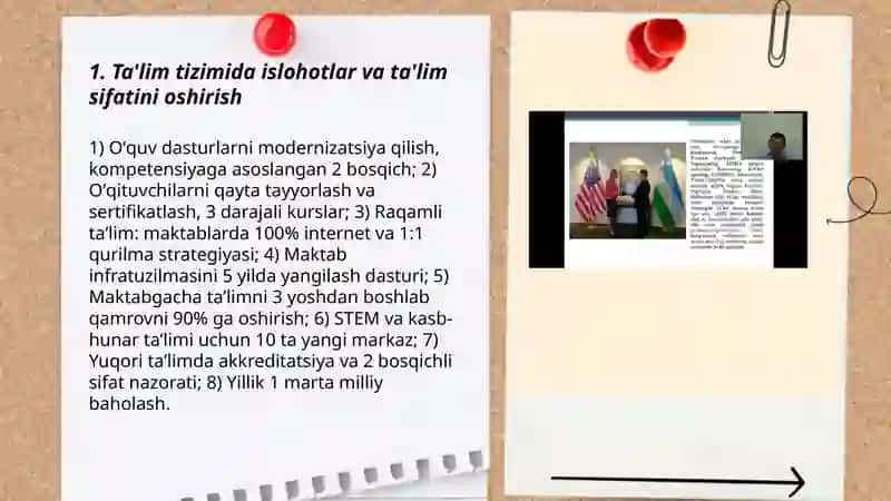Ta'lim tizimida islohotlar va ta'lim sifatini oshirish 3