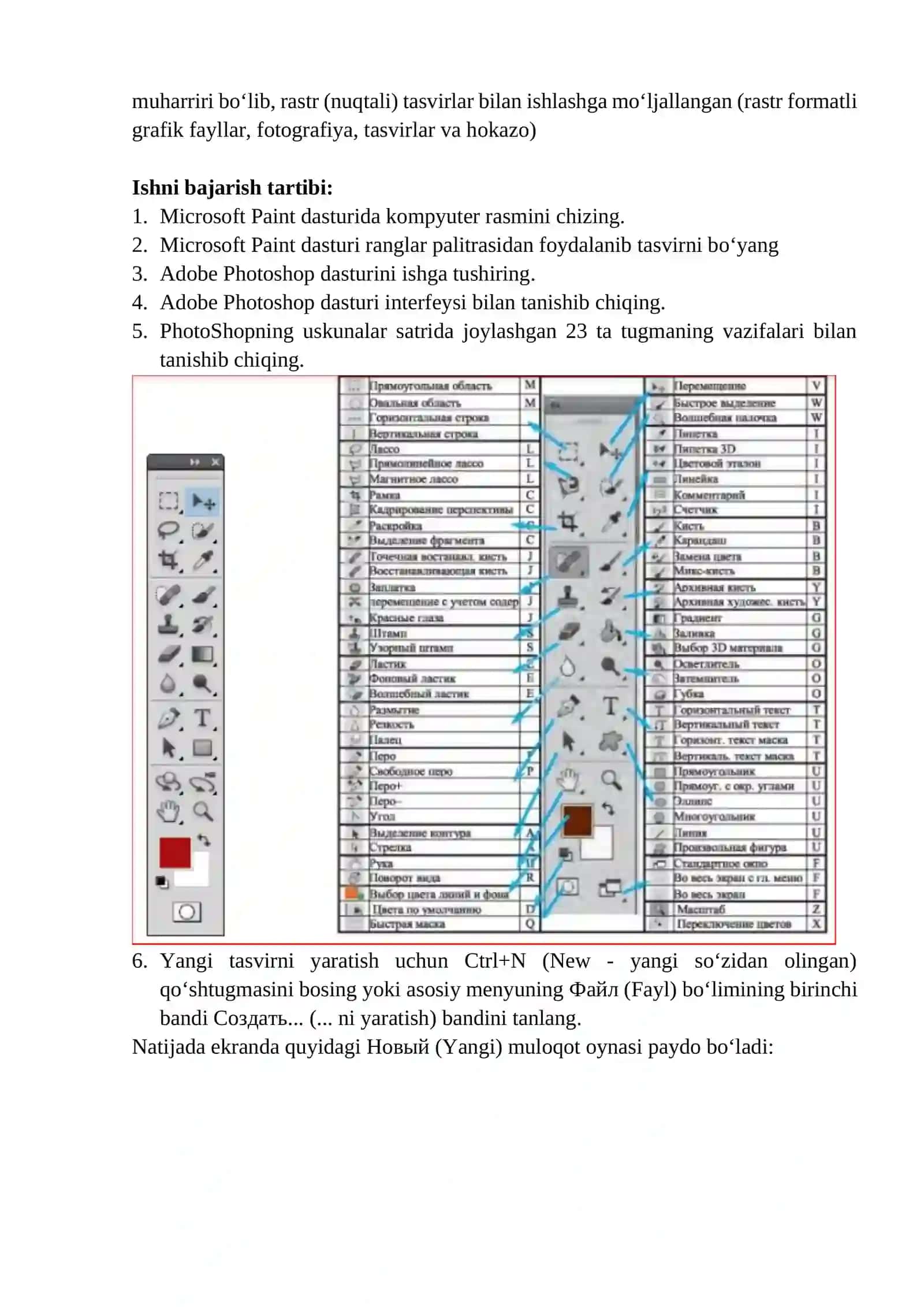 Kompyuterda grafik axborotlar bilan ishlovchi dasturlar 3
