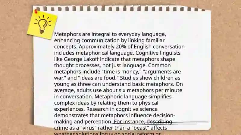 Metaphors in Effective Communication 3