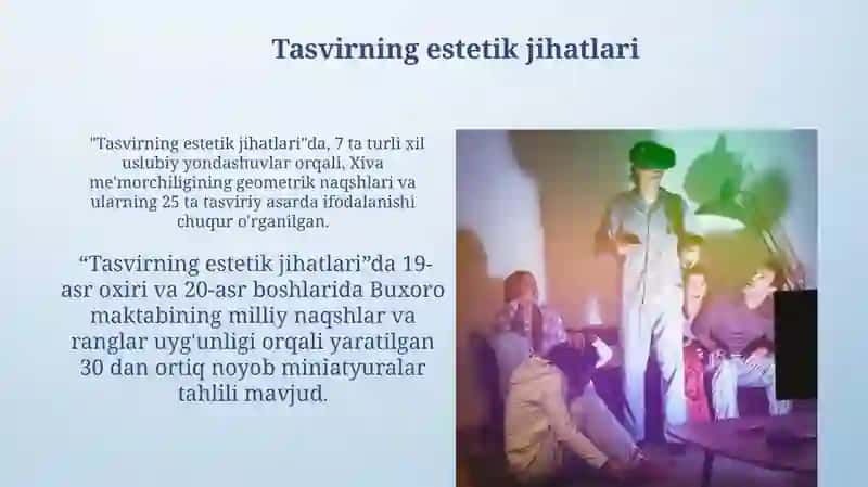 Tasvirning estetik jihatlari 3