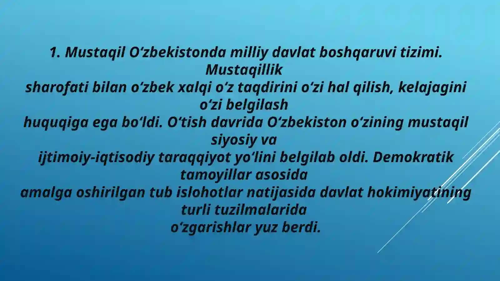 Milliy davlat boshqaruvi tizimi 3