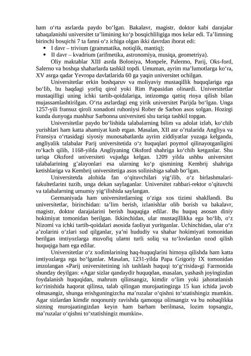 O'rta asrlar davrida Yevropa madaniyati 3