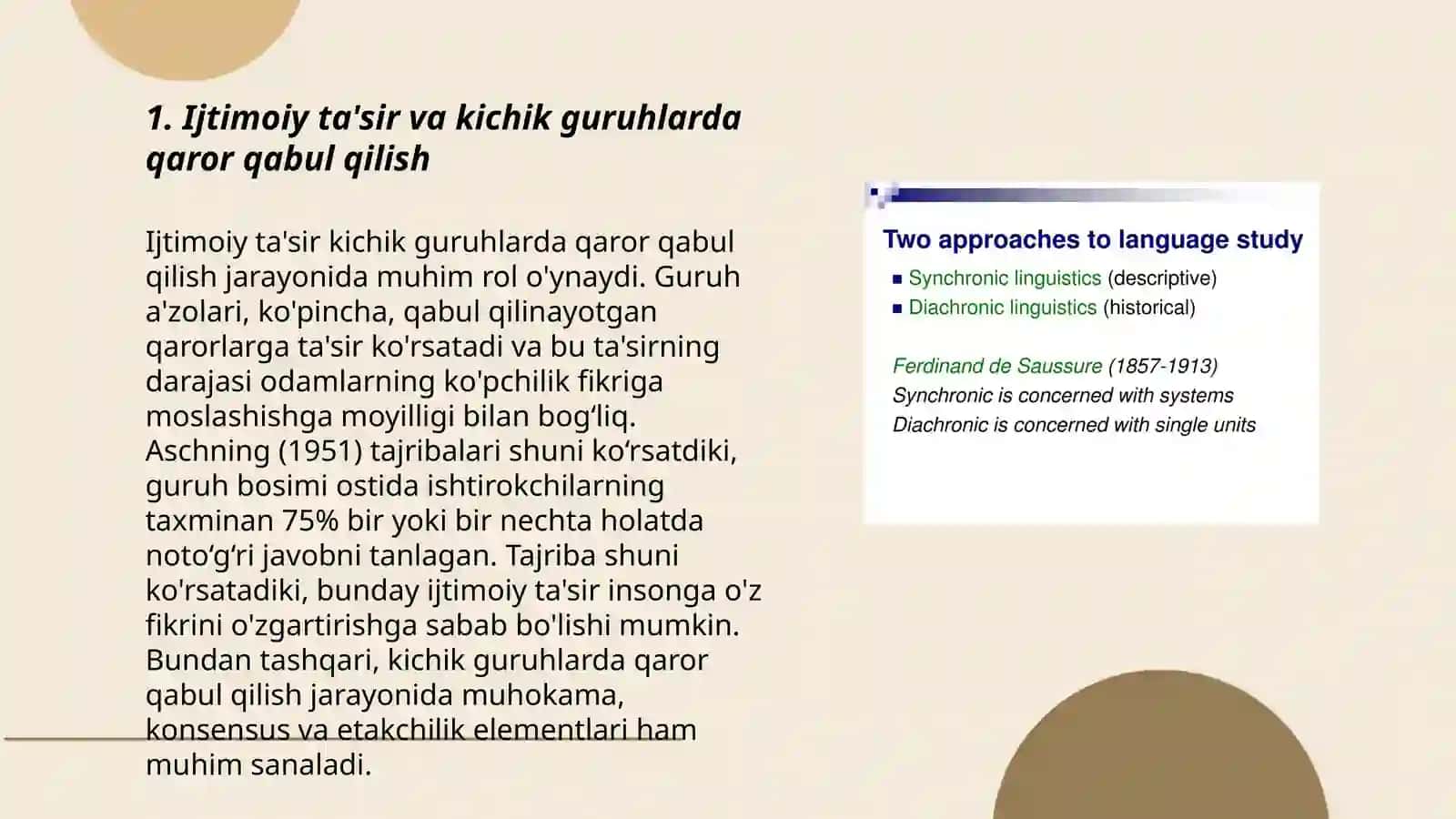 Oilaning kichik guruh sifatida oʻrganishdagi sotsiologik va psixologik yondashuvlar 3