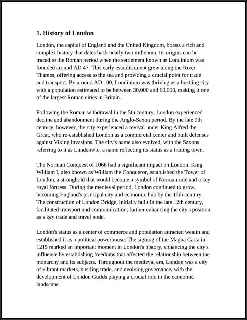 History of London 3