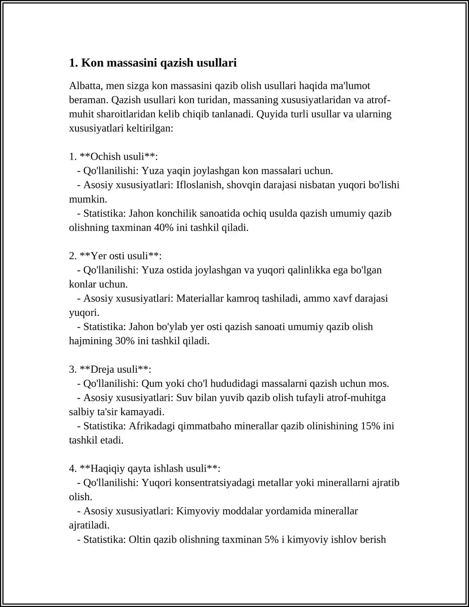 KON MASSASINI QAZIB OLISHDA VA YUKLASHDA YORDAMCHI ISHLARNI MEXANIZATSIYALASH 3