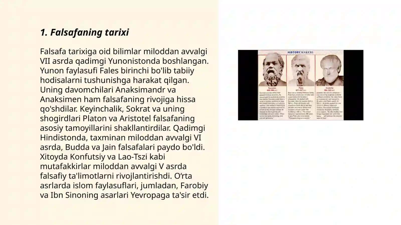 Falsafaning asosiy tushunchalari va predmeti 3