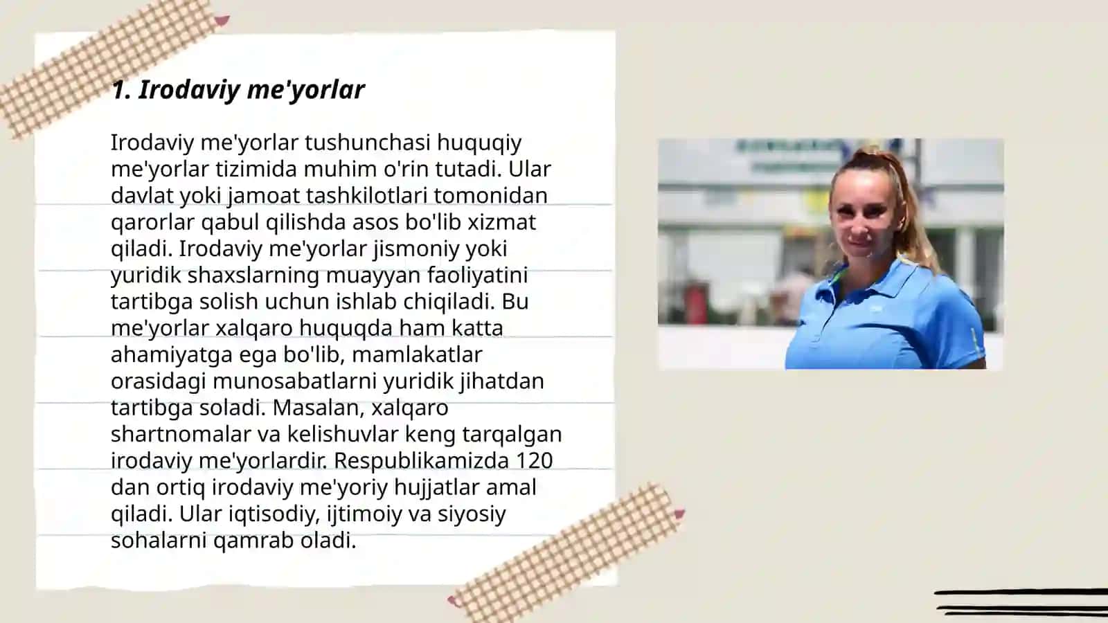 Irodaviy me'yorlar 3