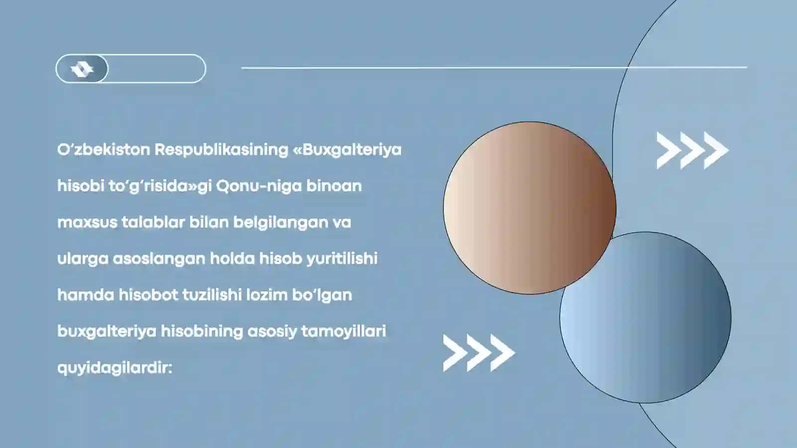 Servis xizmatlarini ko‘rsatuvchi sub’ektlar da buxgalteriya hisobi 3