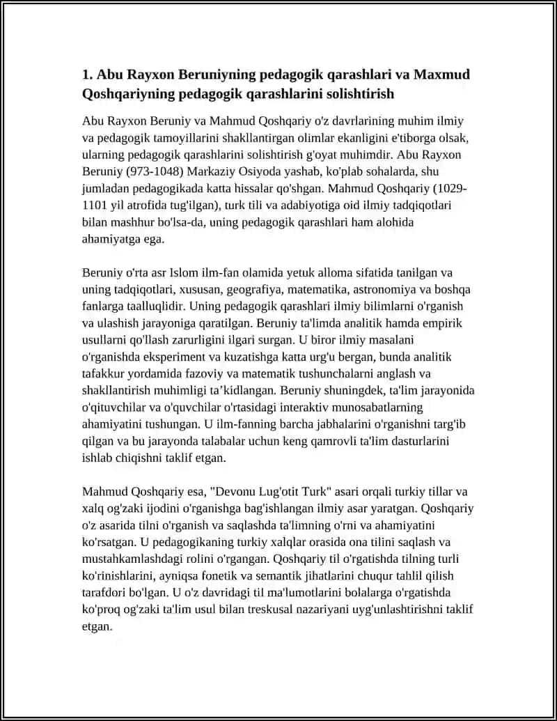 ABU RAYXON BERUNIY PEDAGOGIK QARASHLARI 3