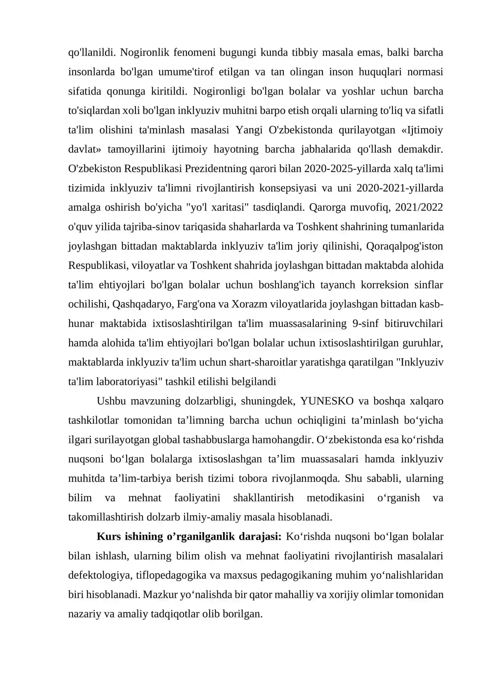 KO‘RISHDA NUQSONI BÒLGAN BOLALARDA BILIM VA MEHNAT FAOLIYATI USULLARINI SHAKLLANTIRISH 3