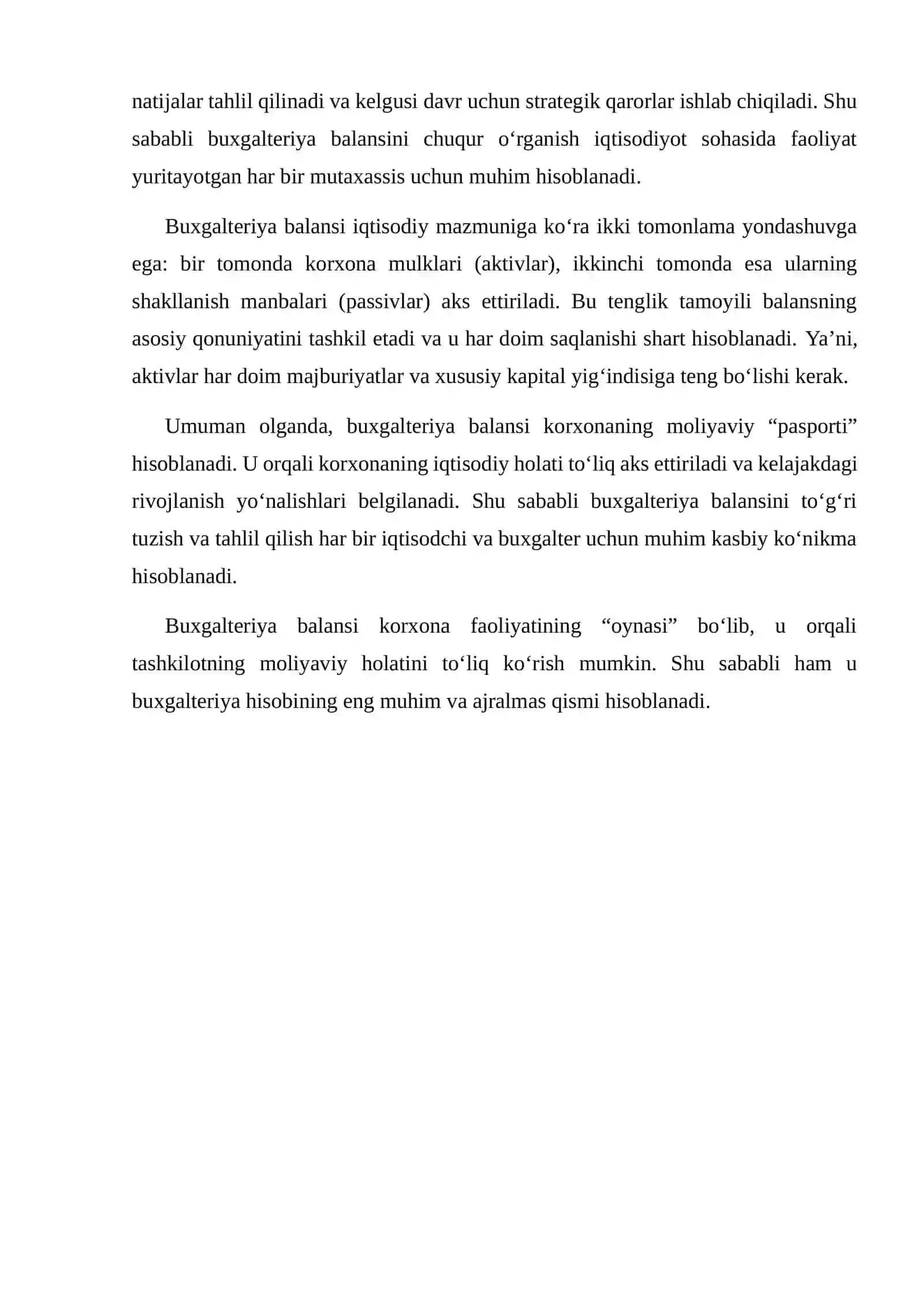 BUXGALTERIYA BALANSI: MAZMUNI VA TUZILISHI 3