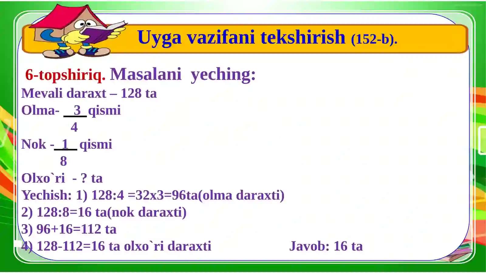 O`nlikasrlar 3