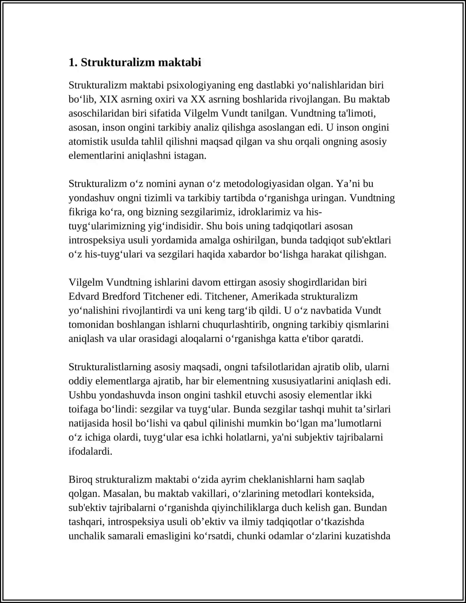 PSIXOLOGIK MAKTABLAR 3