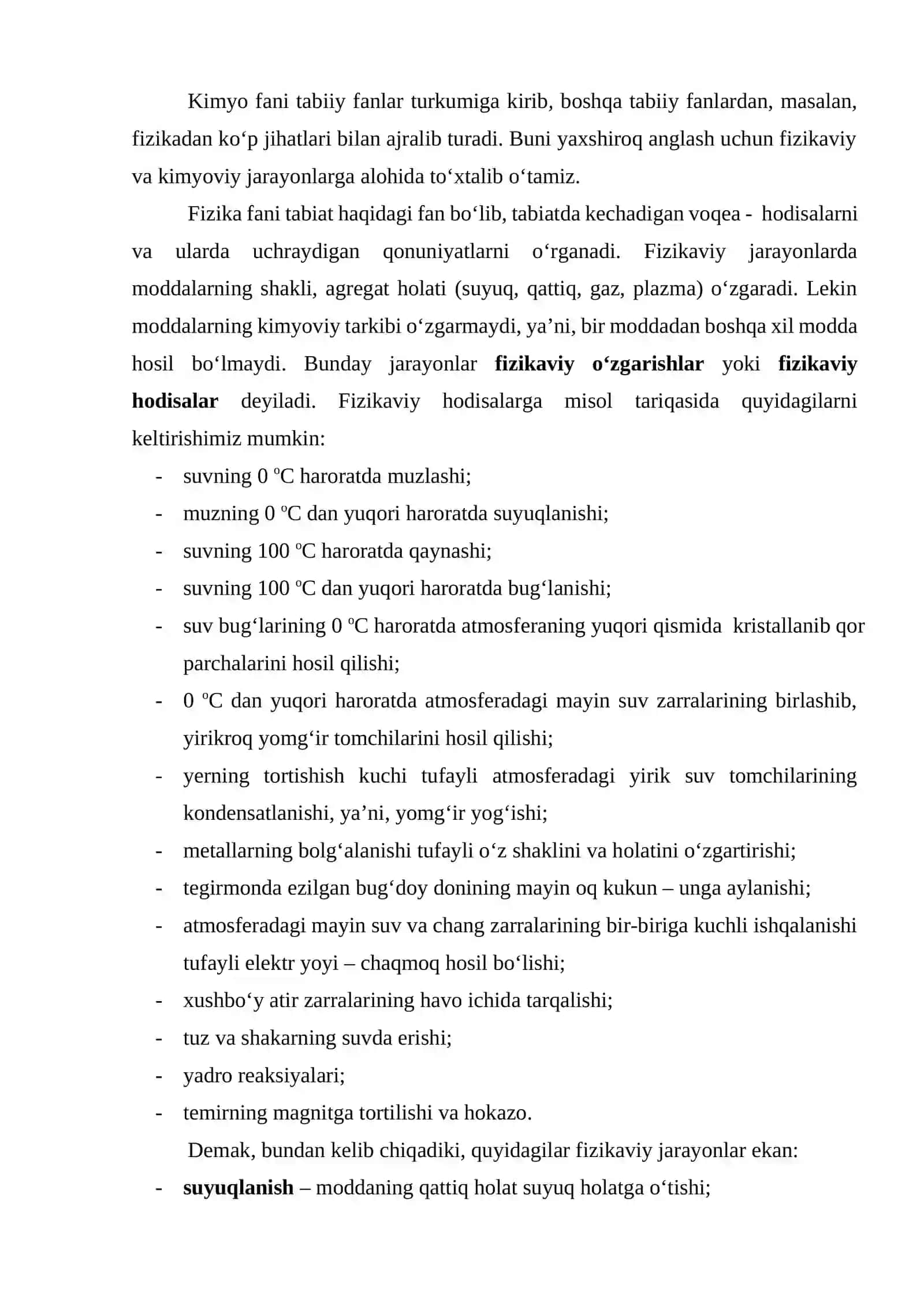 Kimyo fani va uning ahamiyati 3