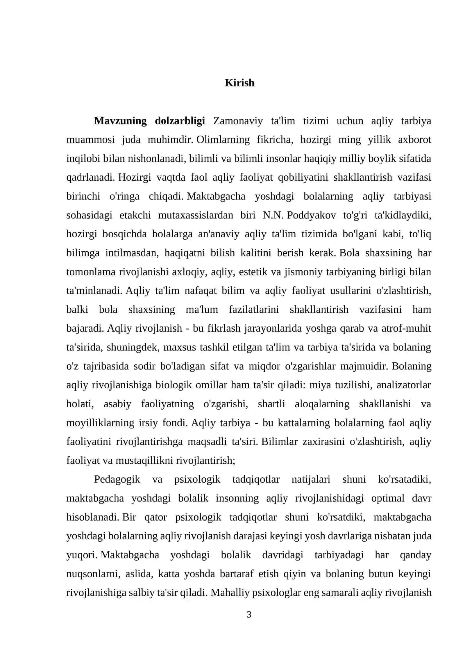 Maktabgacha ta’lim yoshidagi bolalarga aqliy tarbiya berish usul va metodlari 3
