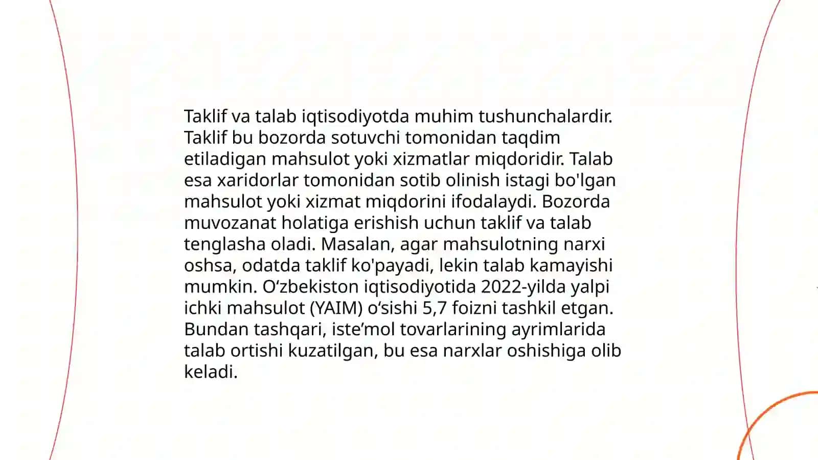 Narxning shakllanishiga ta’sir etuvchi omillar 3