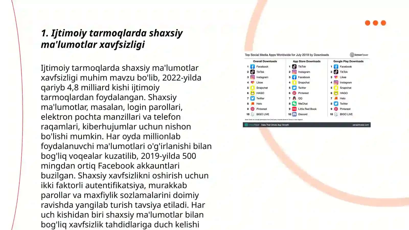 Ijtimoiy mediada tahdid va xavf-xatarlar 3
