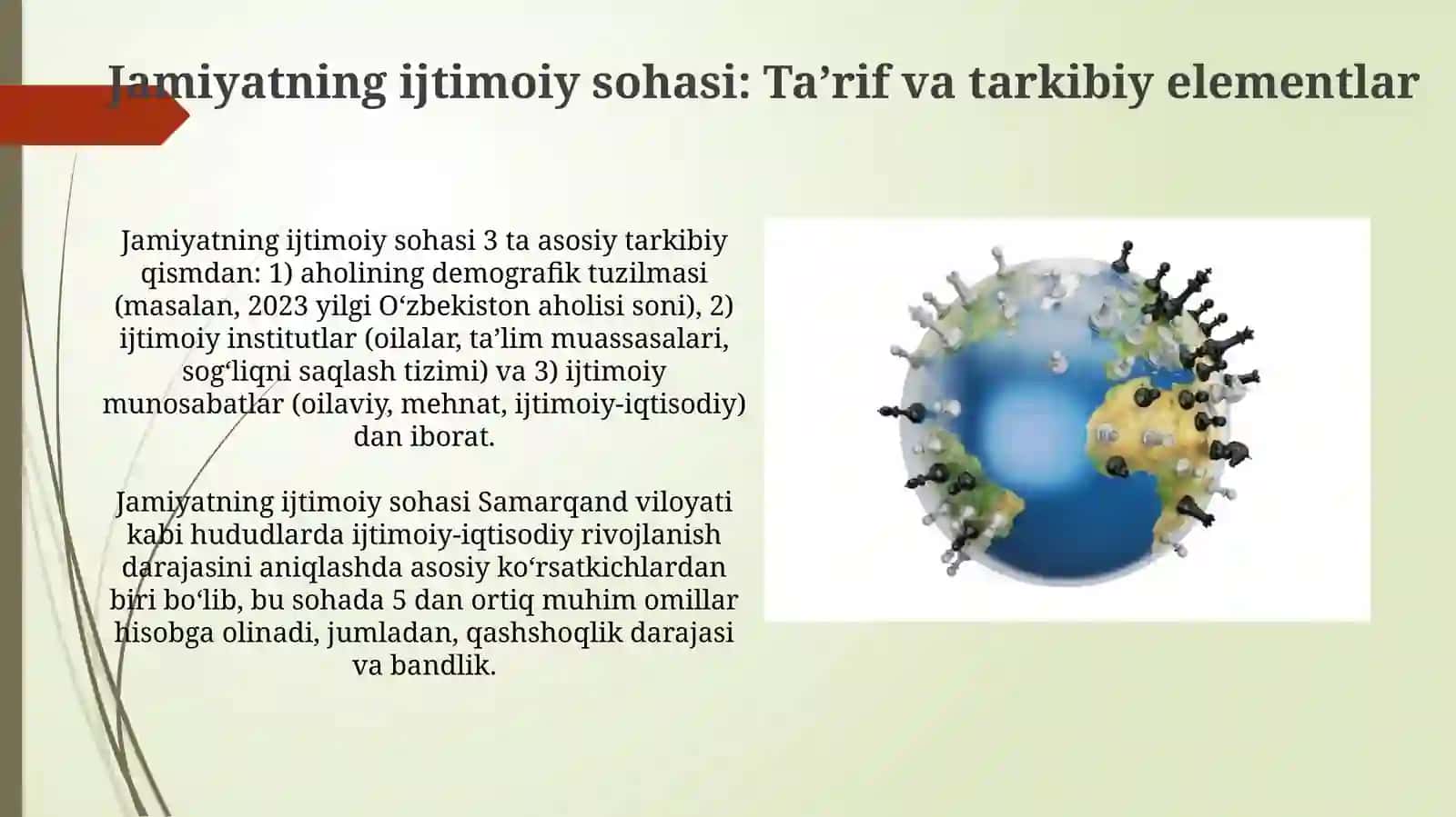 Jamiyatning ijtimoiy sohasiva davlatning ijtimoiy siyosati 3