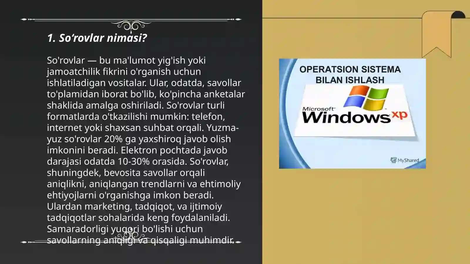 Microsoft Access dasturida So‘rovlar bilan ishlash 3