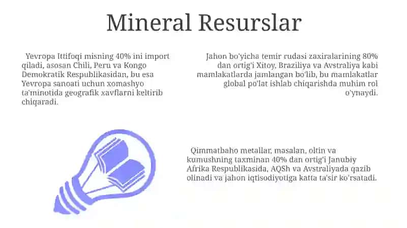 Jahon tabiiy resurslari 3