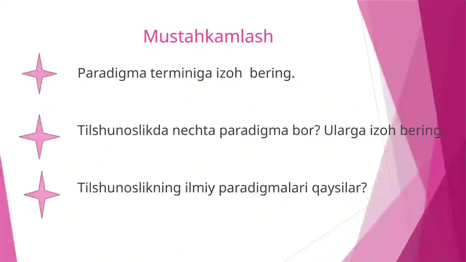 Pragmalingvistika tilshunoslikning mustaqil sohasi sifatida 3