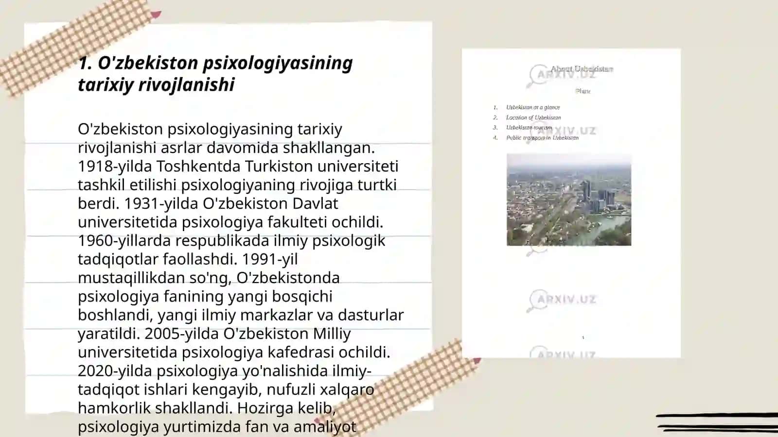 O'zbekistonda psixologiyaning rivojlanishi 3
