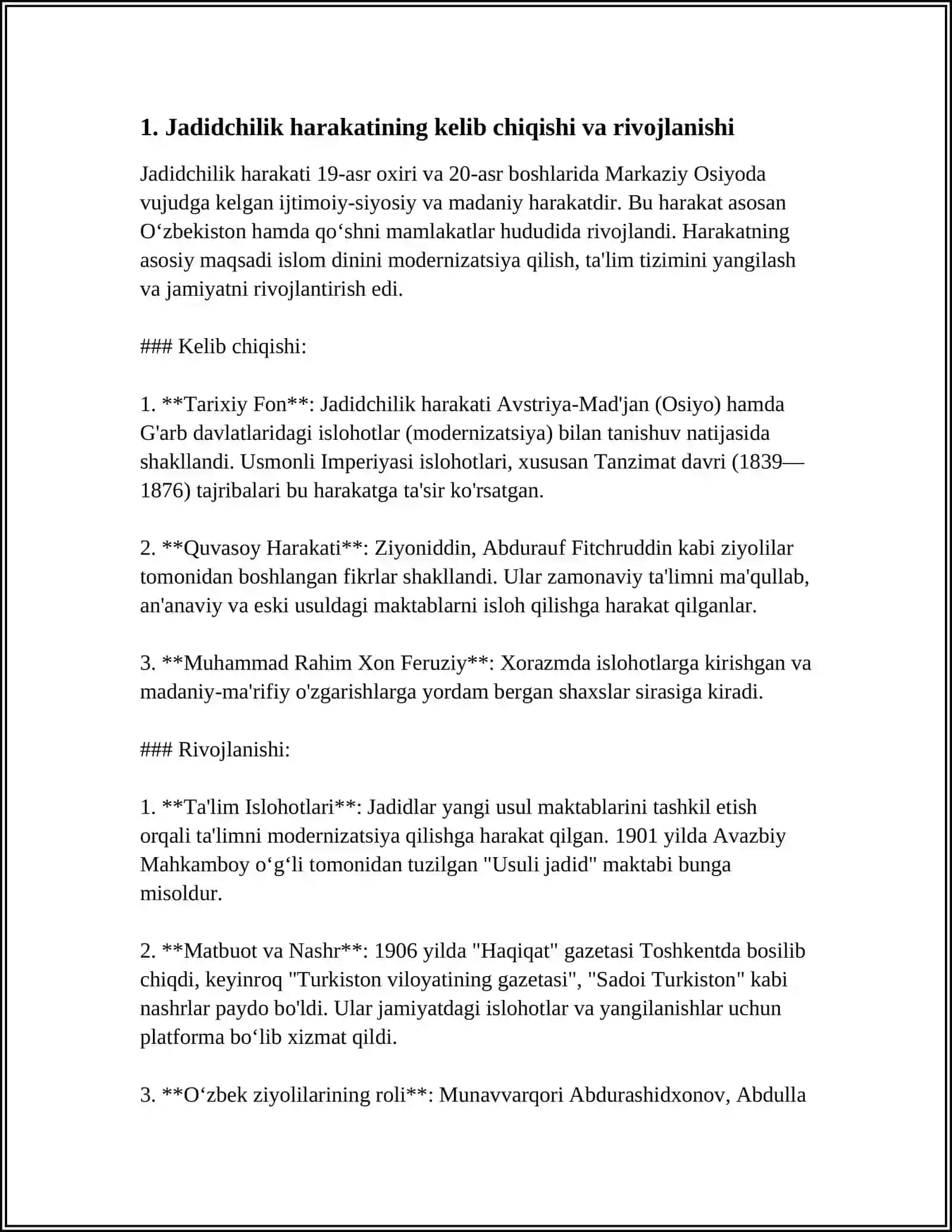 JADID MARIFATPARVARLARNING ÒLKA IJTIMOYI-MANAVIY HAYOTIDA TUTGAN ÒRNI 3