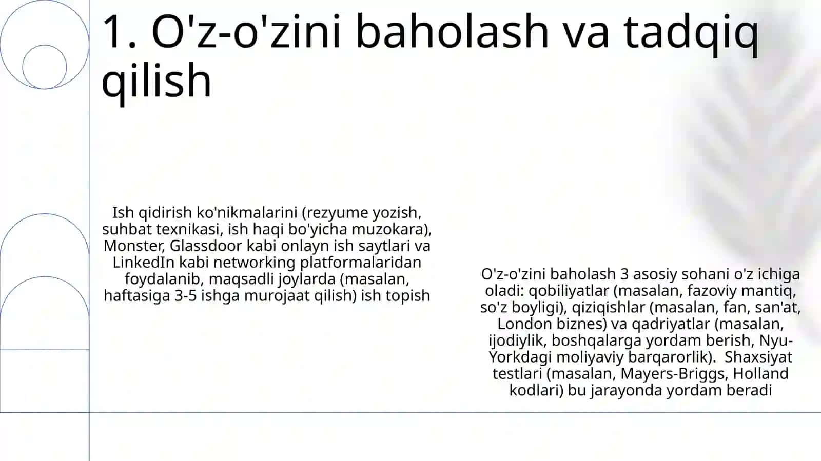 Kasbga yonaltirish bosqichlarining mazmuni 3