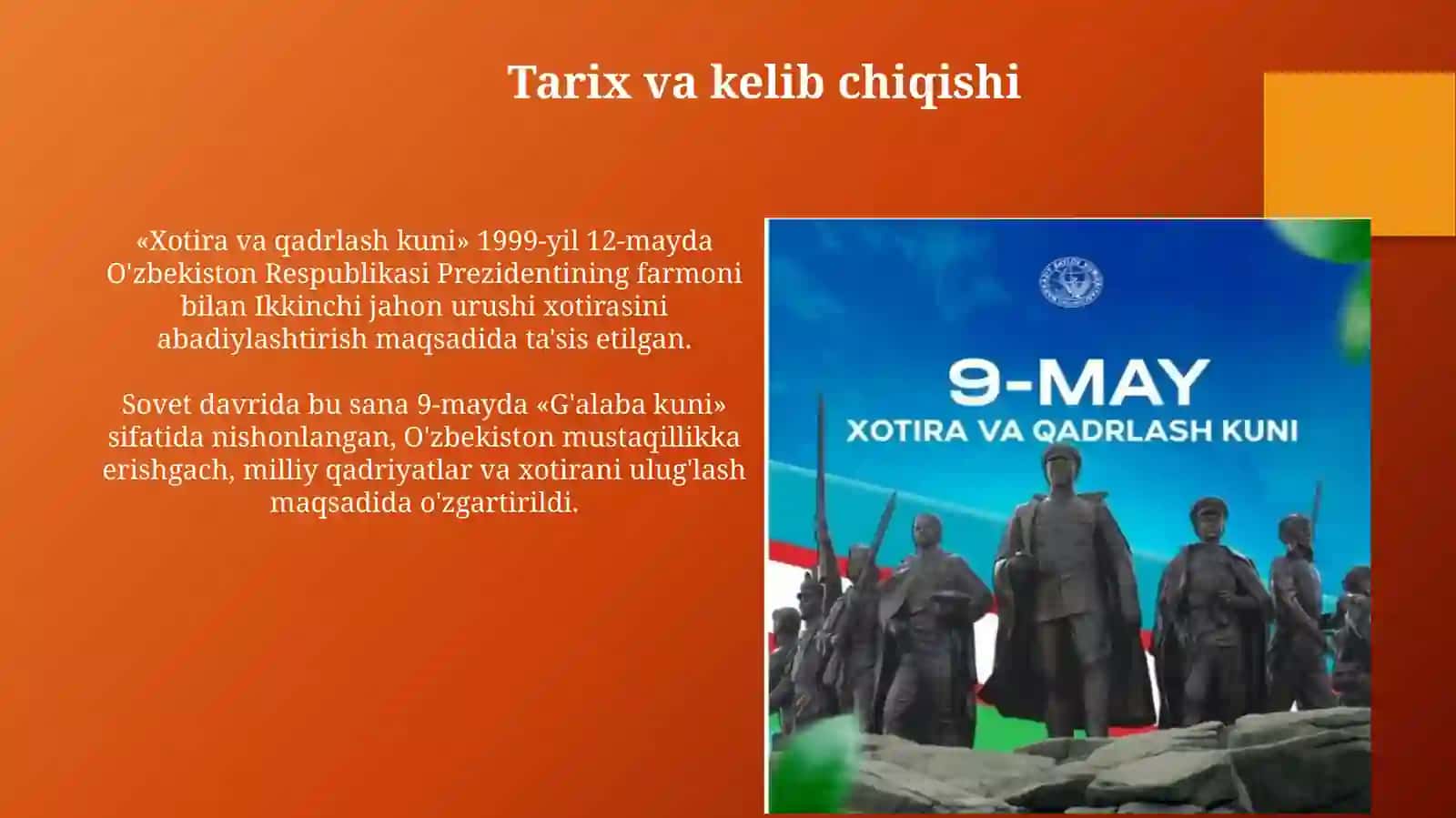 Xotira va qadirlash kuni 3