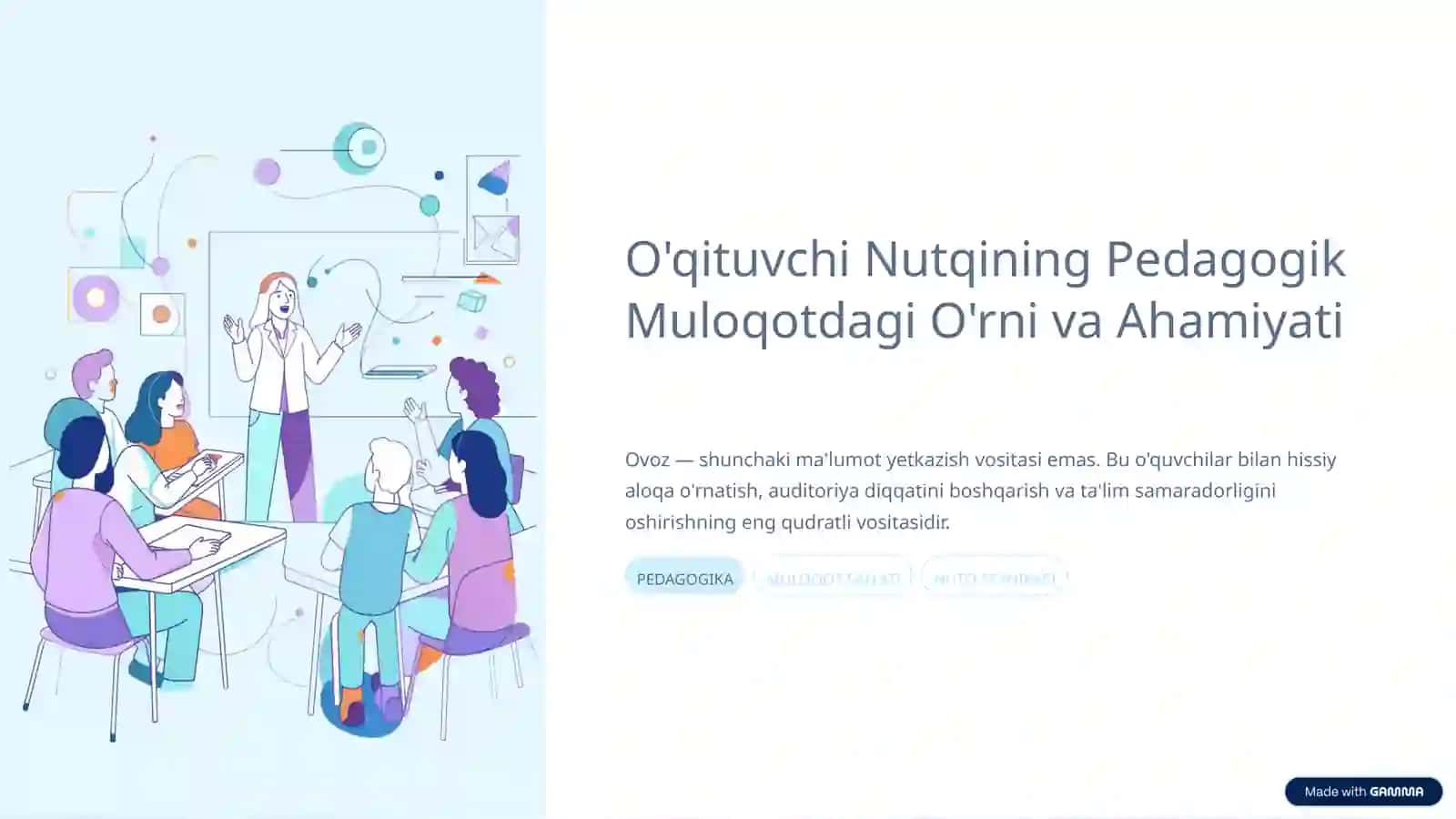 Ovozni ishlatish va o‘qituvchi ovozining o‘ziga xos xususiyatlari. 3
