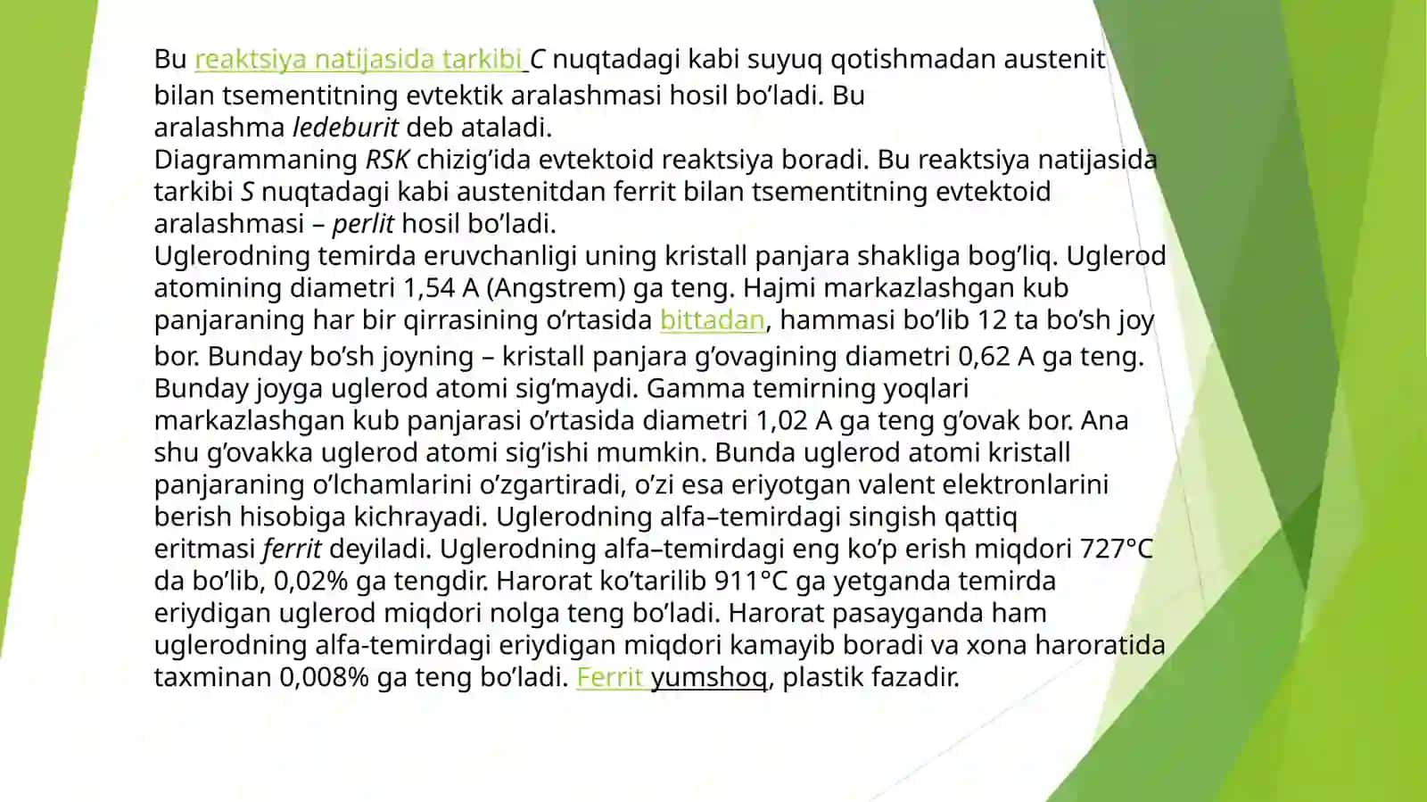 UGLERODLI QOTISHMALAR 3