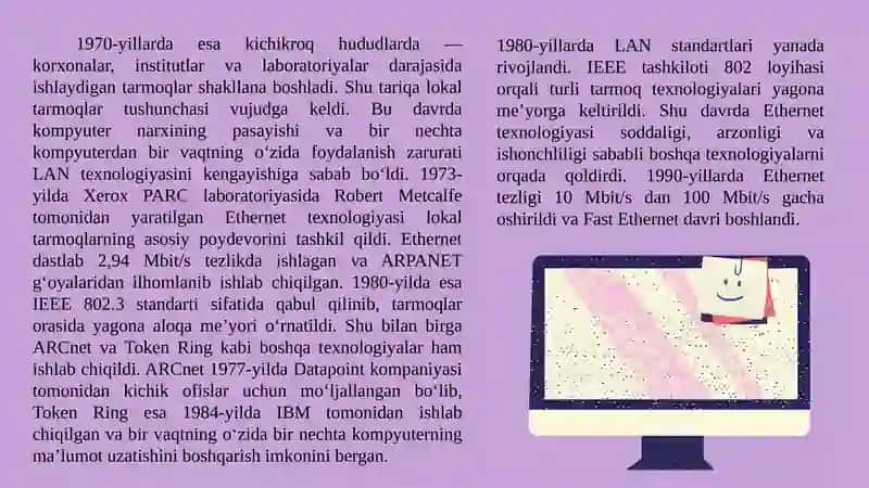 Lokaltarmoqlarning kelibchi qishti varivojlanish bosqichlari 3