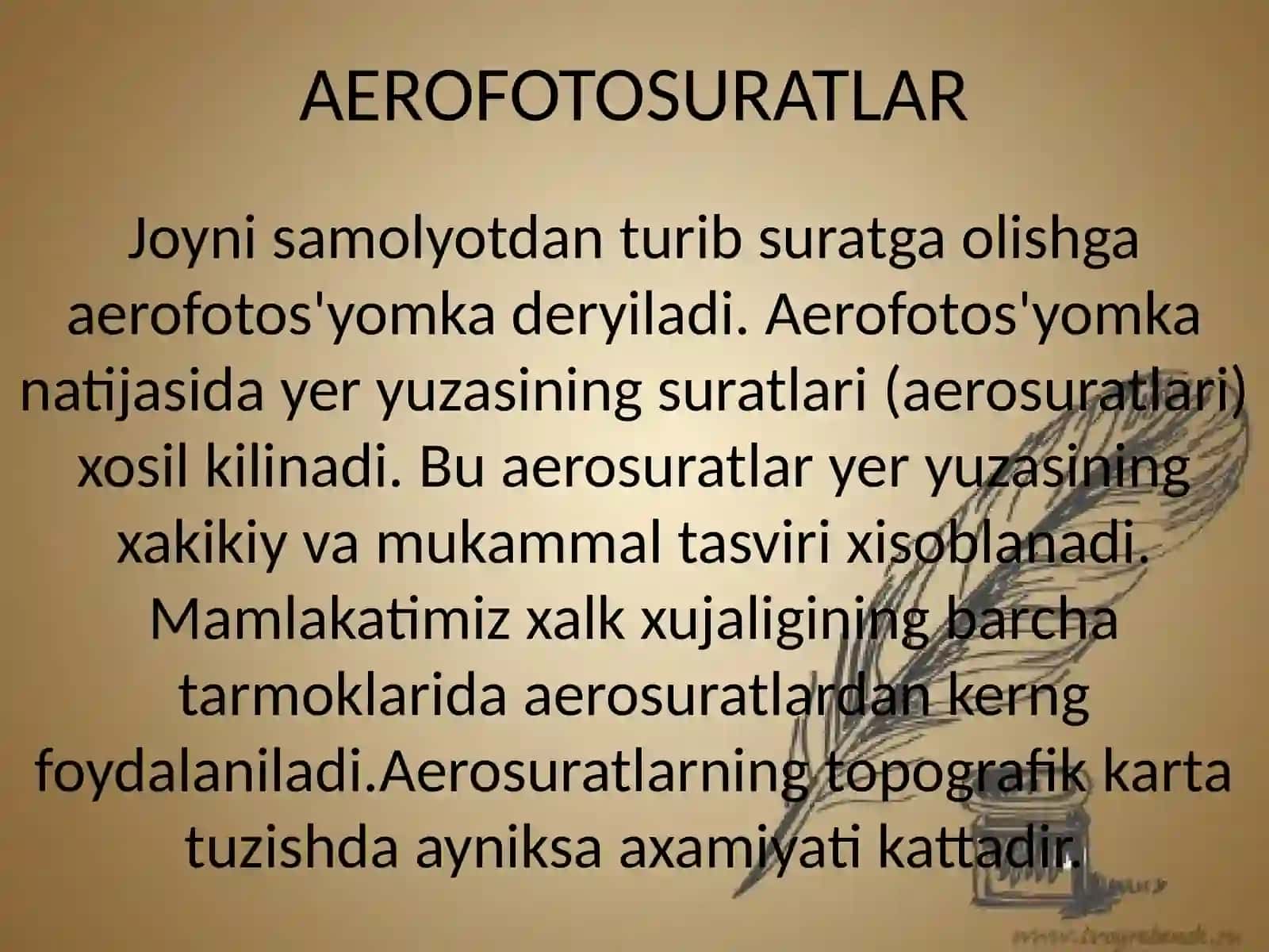 Raqamli aerofotosyomka sistemasi. 3
