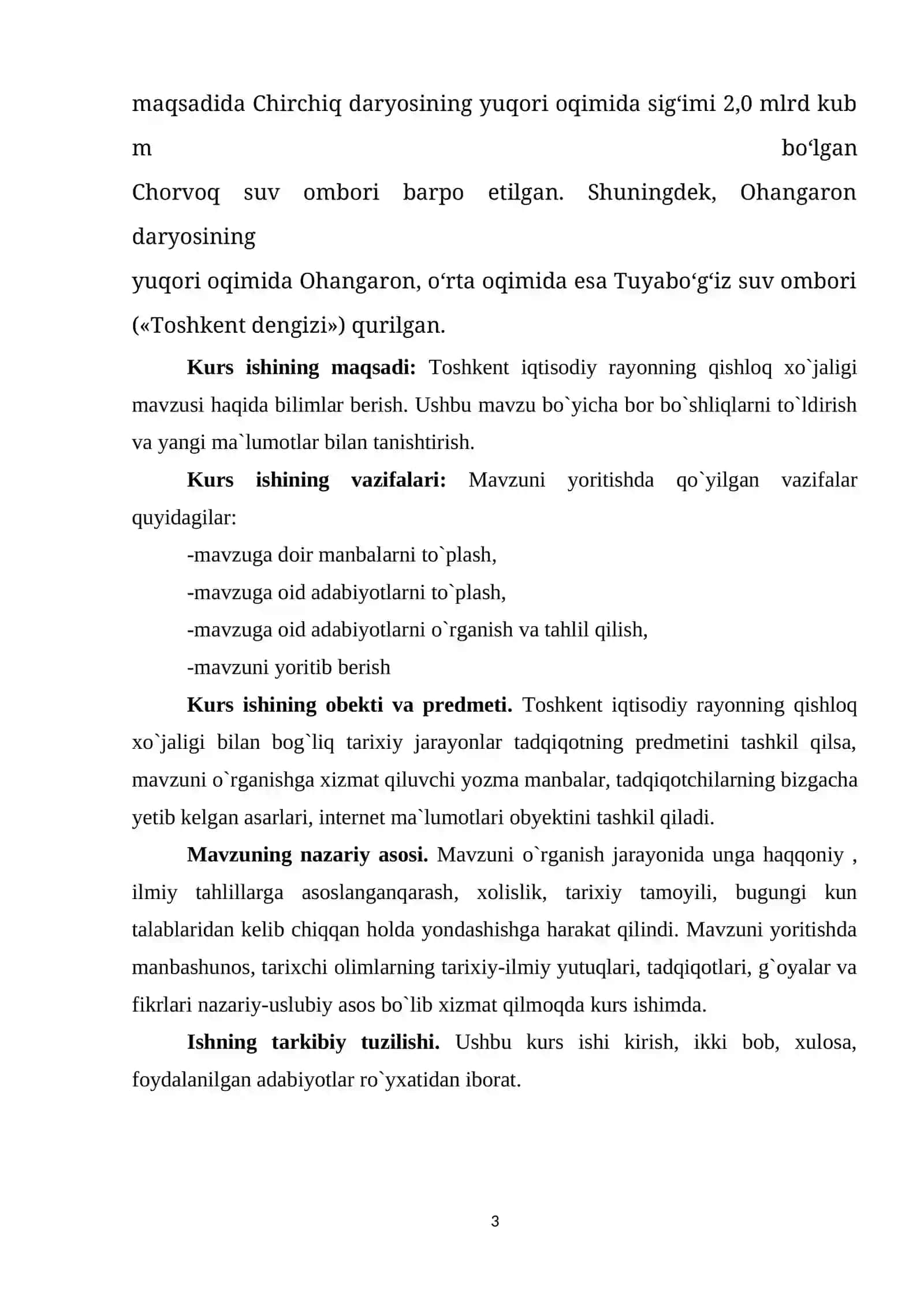 Toshkent iqtisodiy rayoni qishloq xo`jaligi 3