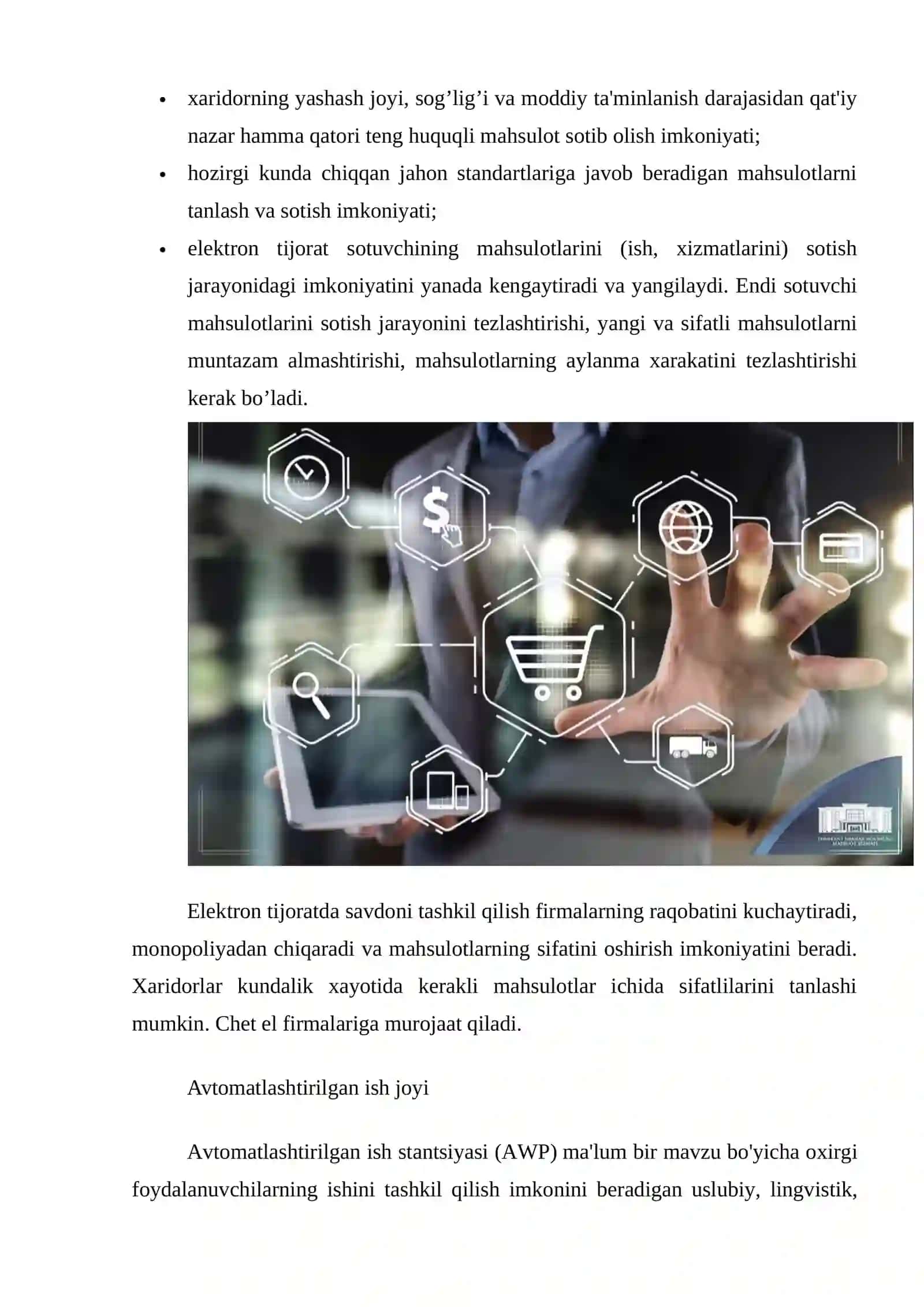 Avtomatlashtirilgan tijorat tizimlar 3