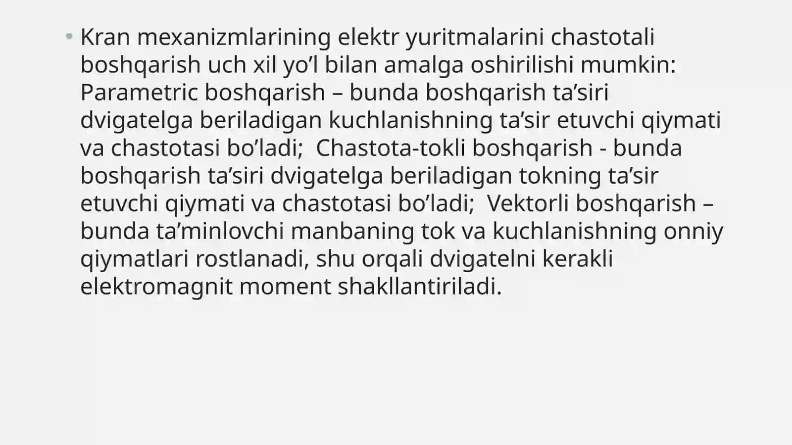 RVA KOMPLEKSLANGAN ELEKTR YURITMALARI 3