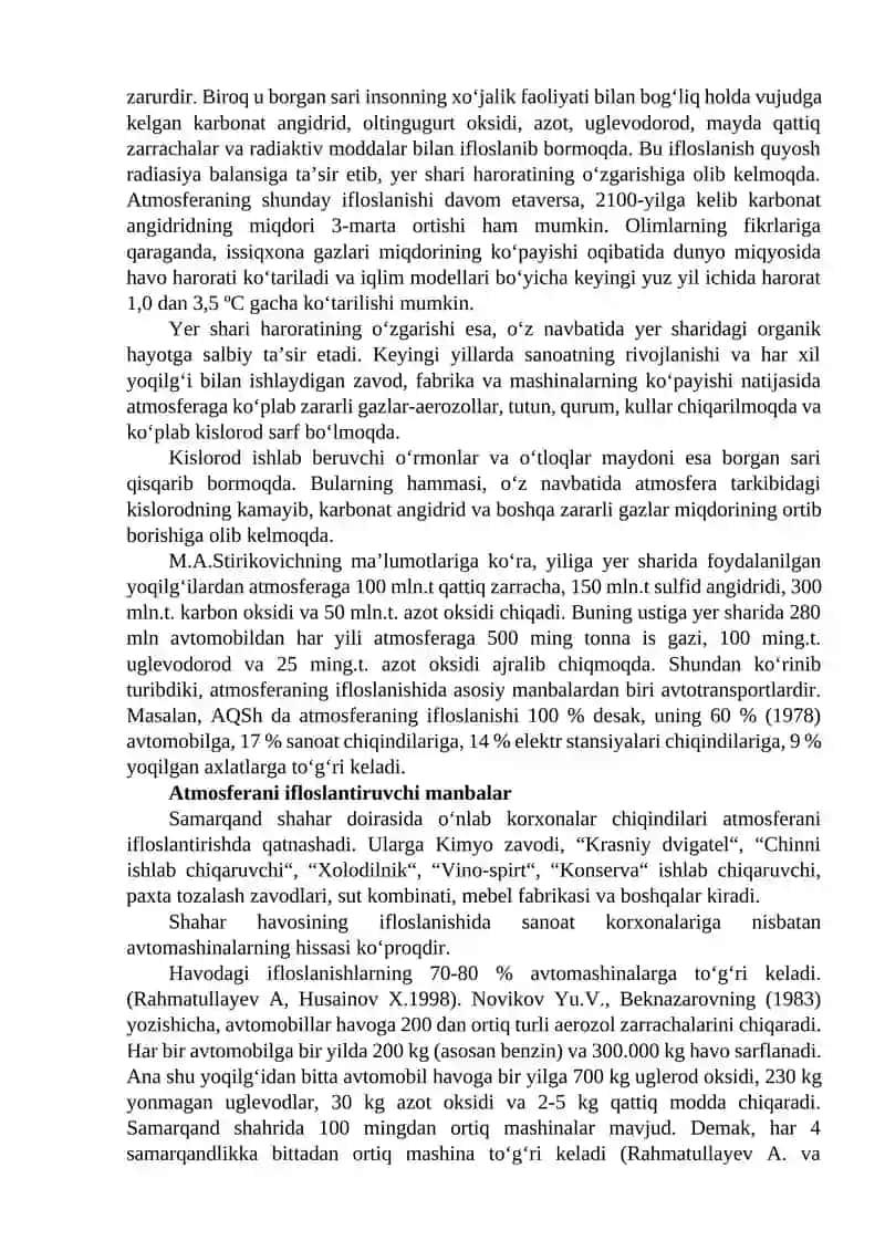 Atmosfera va uning tarkibi 3