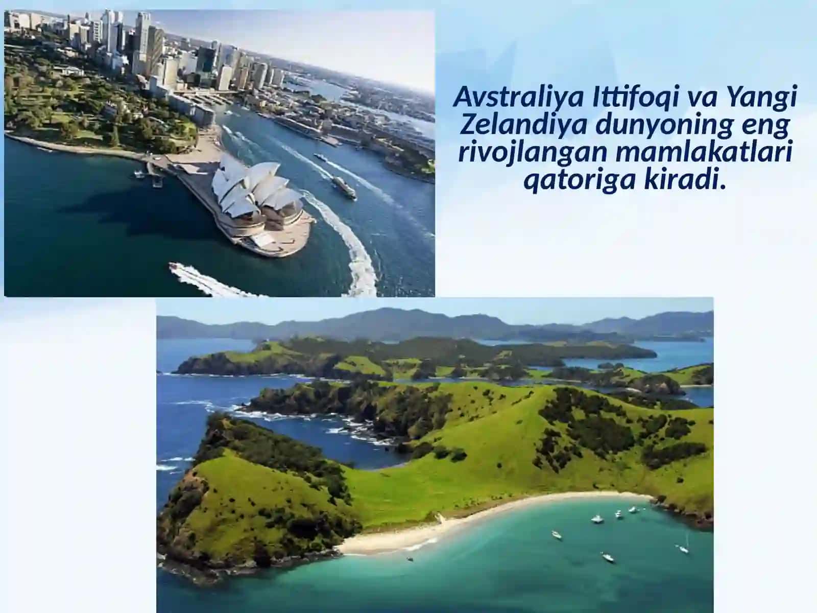 Avstraliya va Okeaniya xo‘jaligi 3