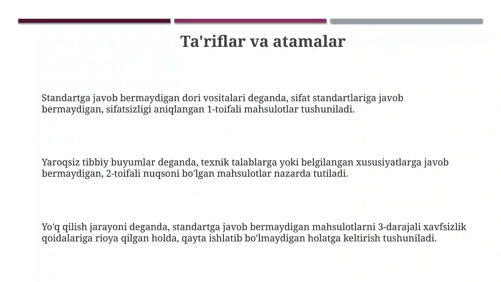 Nostandartdorivositalarivatibbiybuyumlarniyo‘qqilishtartibi 3