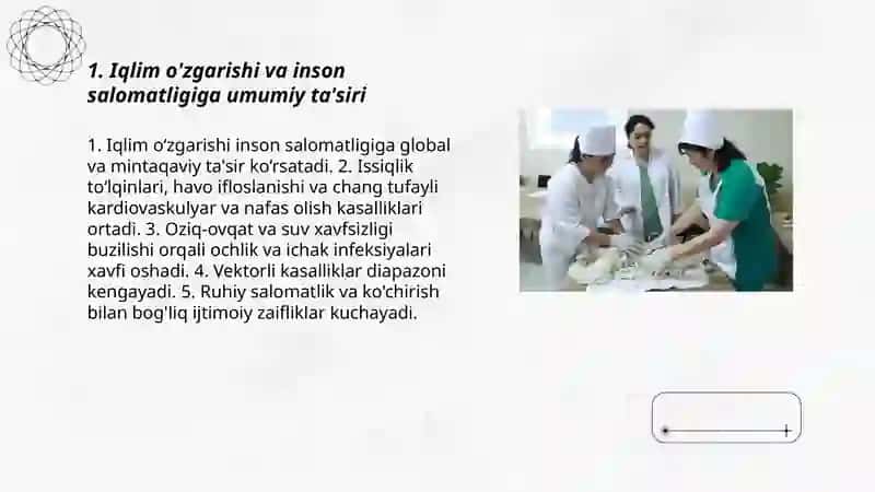 Iqlim va inson salomatligi. Quyosh radiatsiyasi va uning gigiyenik ahamiyati 3