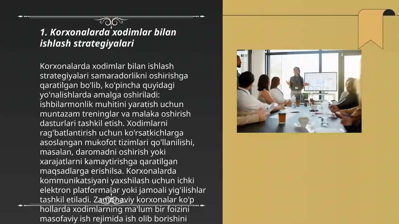 Korxonalarda xodimlar bilan ishlashning menejmentdagi roli 3