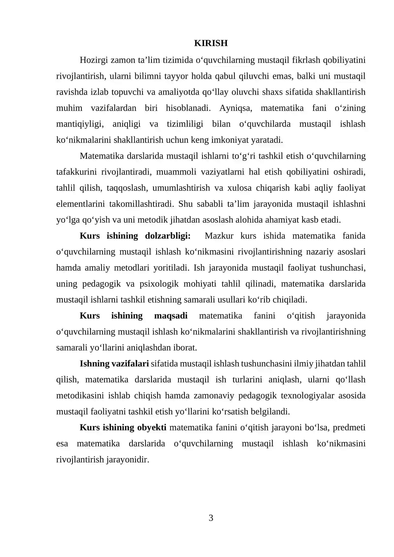 Matematika fanida o‘quvchilarning mustaqil ishlash ko‘nikmasini rivojlantirish usullari 3