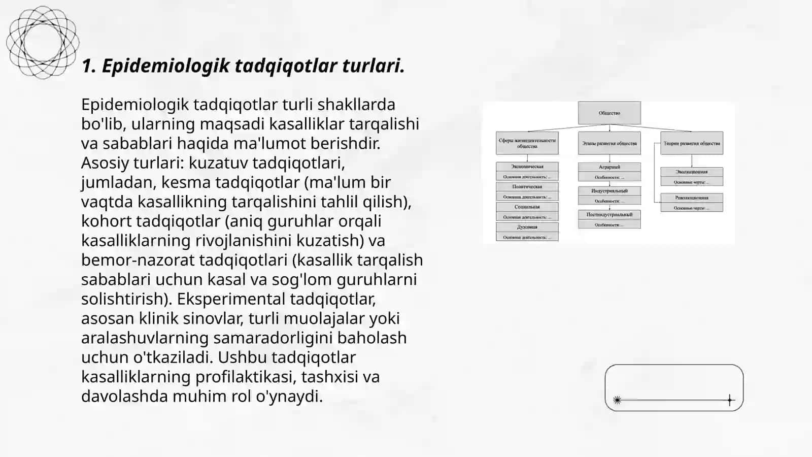 Epidemiologik tadqiqotlar turlari 3