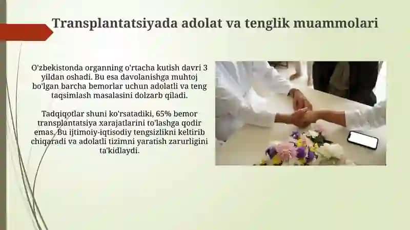 Oʻzbekistonda transplanyatsiyaning etik-huquqiy jihatlari 3