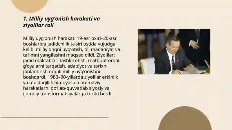 MUSTAQILLIKKA ERISHISH ARAFASIDA 3