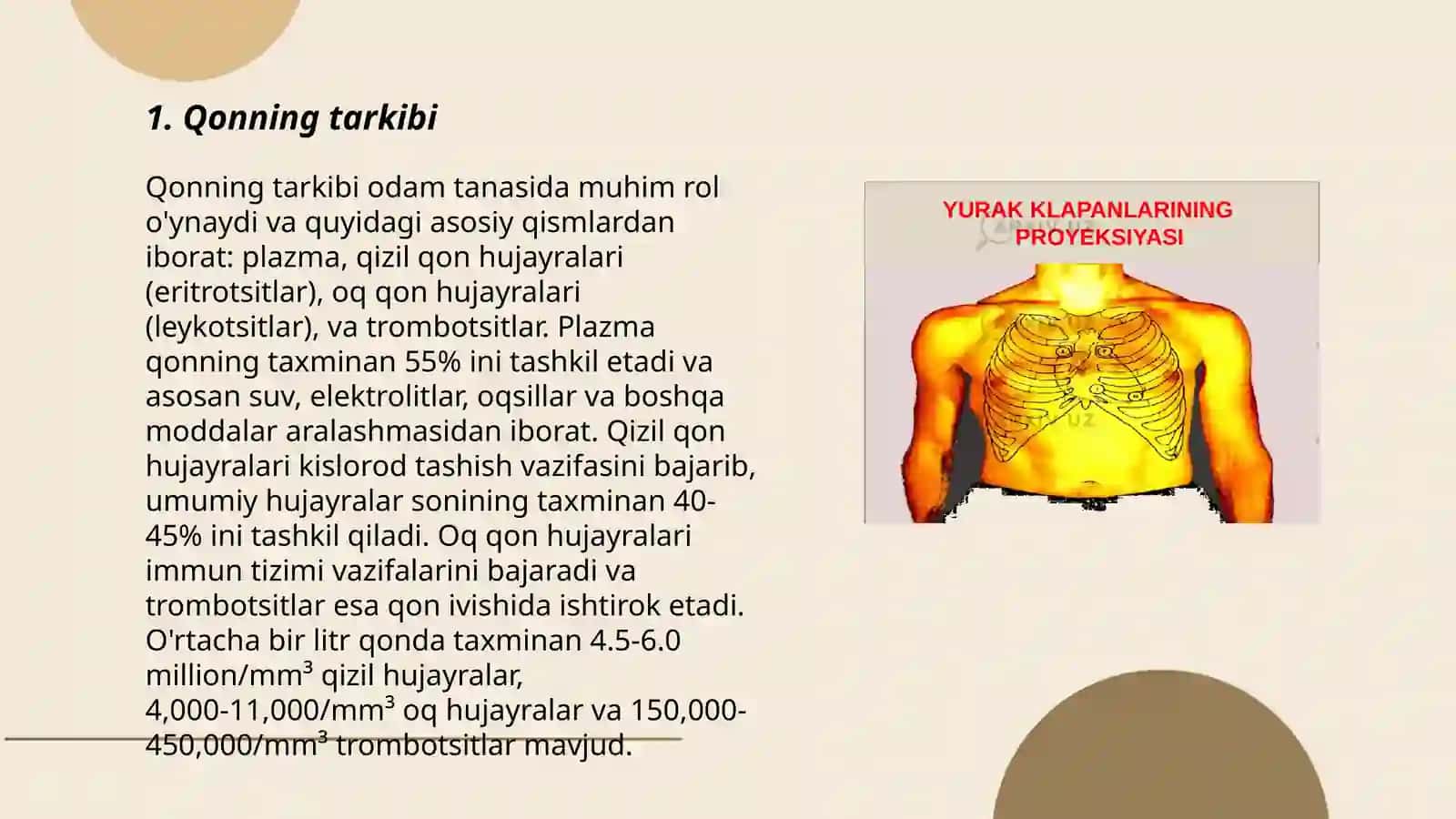 Qon fiziologiyasi 3
